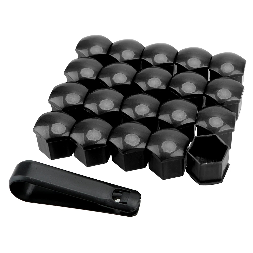 LEEPEE 20 шт. 19 мм антикоррозийная зеркальная хромированная Глянцевая гайка для