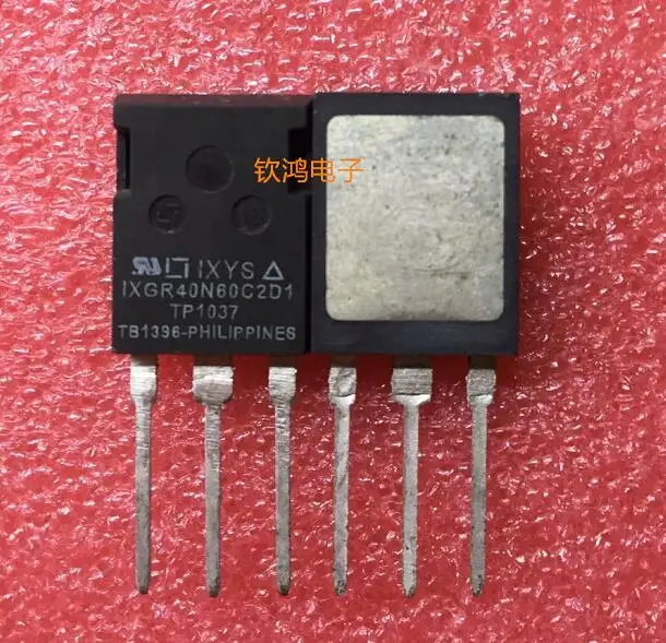 

IXGR40N60C2D1 TO247, 1 шт.