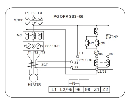 ManHua 5-30A 90 V-260 V PG OPR SS3-30, независимо Регулируемый запуск, задержка, Электронная защита реле перегрузки