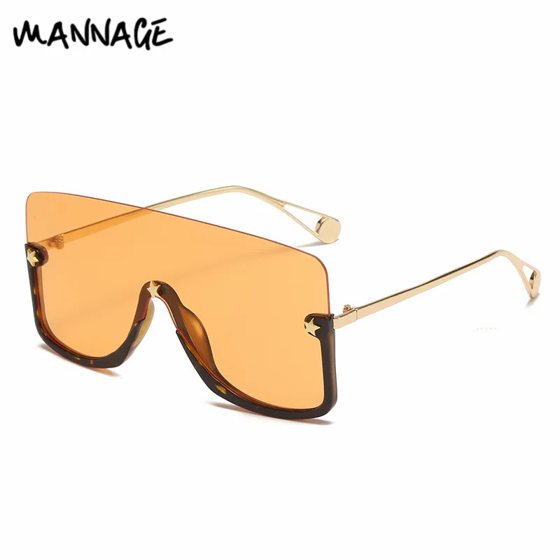 Модные квадратные солнцезащитные очки для женщин большие цельные UV400 летние