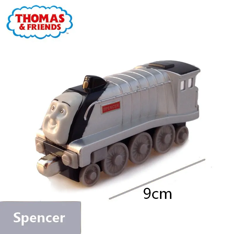 Настоящая игрушка Thomas and Friends из сплава Маленький поезд Эдвард Дюк Майк Лорри Детские игрушки магнитный локомотив.