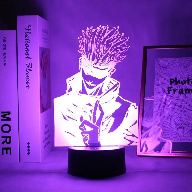 Kobe Bryant Memorial Gifts Led Night Light Jump Shoot Figure Back View Bedroom Decor Nightlight Desk 3D Lamp | Освещение