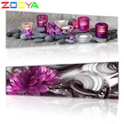 ZOOYA Полный Круглый Алмазный Декор 5D DIY Алмазная вышивка крестиком Gypsophila цветок квадратная Алмазная мозаика SP076