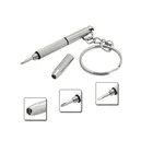 Компактный прецизионный ремонтный инструмент 3-в-1, отвертка, многофункциональные очкисолнцезащитные очкиЮвелирные изделиячасы с цепочкой для ключей