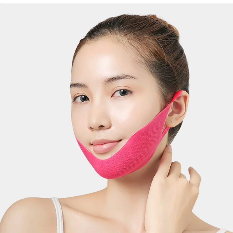 

1 Pcs V Shape Lifting Facial Mask V Shaper Facial Slimming Bandage Mask Face Slim Chin Check Neck Lift Peel-off Mask