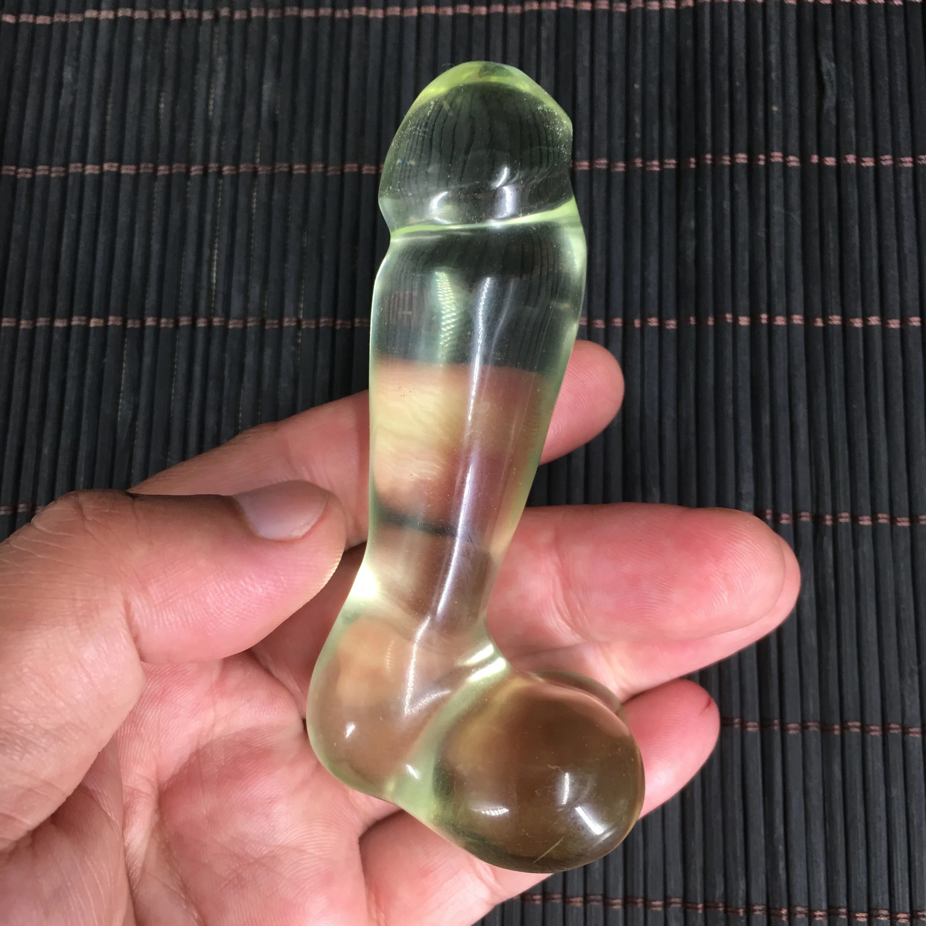 Плавление кварцевый кристалл резной мощный член/пенис поклонение T662|crystal