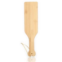 horse riding crop bamboo paddle 16 5inch light weight and super durable with smooth finish paddle