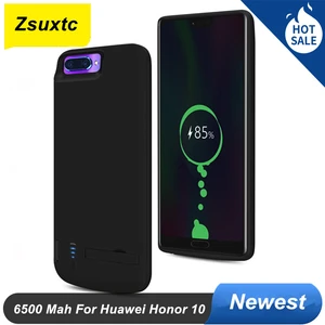 For Huawei Honor 10 Battery Case 6500 Mah External Backup Battery
Charger Cover Pack Power Bank For Huawei Honor 10 Battery Case