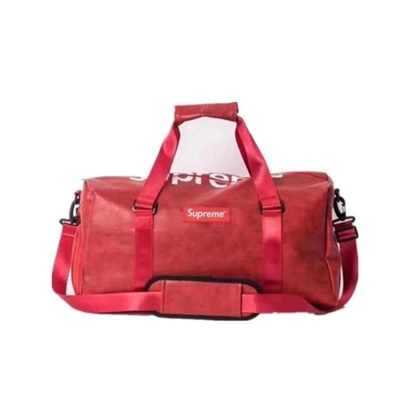 

Brand Supreme Tide 21ss Large Capacity Shoe Bag Travel Bag Couple Men and Women Fitness Bag Diagonal Bag Handbag