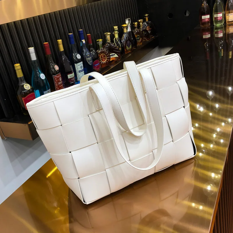 

2021 New Woman Handbag Large Capacity Shopping Bag Fashion High Quality Shoulder Bag Female PU Tote Bag Luxury Designer Handbags