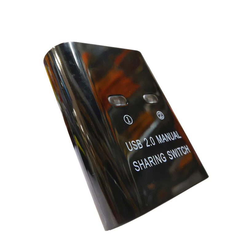 USB 2-портовый переключатель принтера sharer Ручной usb коммутатор 2 в 1 выход сплиттер U диск USB клавиатура мышь обмен Ручное переключение