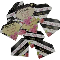 bachelorette party game card wedding decor hen party girls night out game cards bachelorette party drinking dare cards