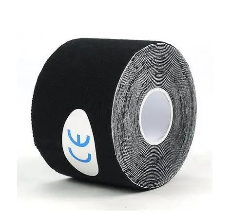 Качественная кинезиологическая спортивная лента мышечная наклейка эластичная