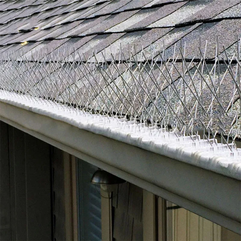 Репеллент для птиц с нержавеющими шипами экологически чистый инструмент защиты