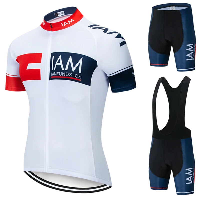 

Ciclismo Mountain Bike Clothing 2021 Men Bicycle Jersey Bib Set Dress Summer Outdoor Sports Cycling Clothes Mtb Short wear IAM