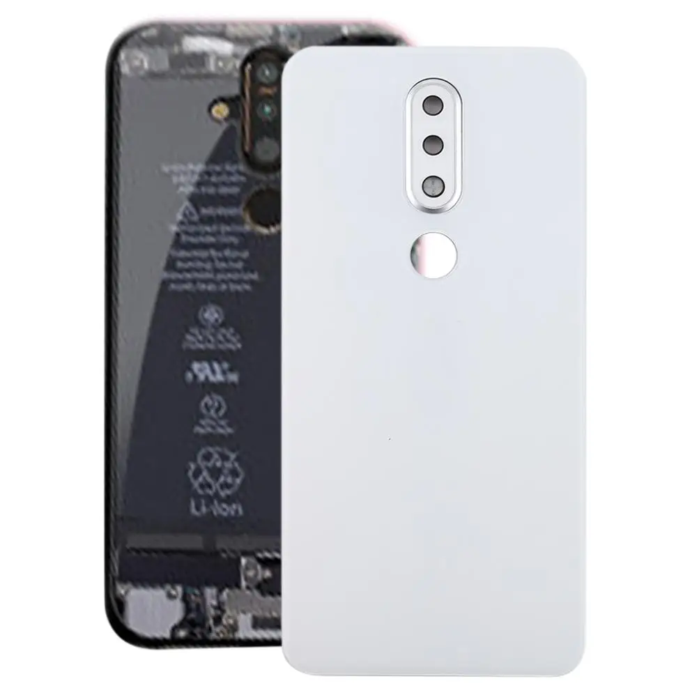 Задняя крышка батареи с объективом камеры для Nokia X6 (2018)/6 1 Plus TA 1099|Корпусы и рамки