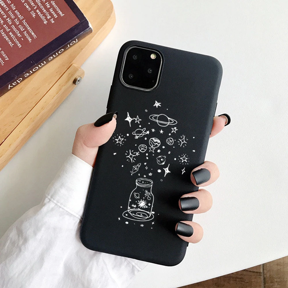 10 Чехол для телефона с милым принтом для влюбленных iphone 7, 8 Plus, X, 5S, SE, чехол для iphone 6 Plus, XR, XS Max, 11Pro, матовый мягкий чехол - Цвет: 10