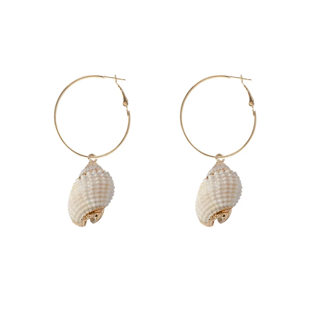 Женские серьги-кольца в богемном стиле 1 пара | Украшения и аксессуары