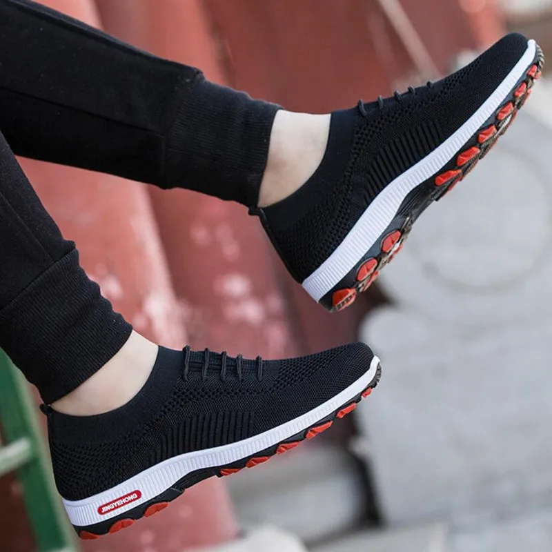 Мужские кроссовки новая весенняя мужская обувь 2021 повседневная летающая тканая