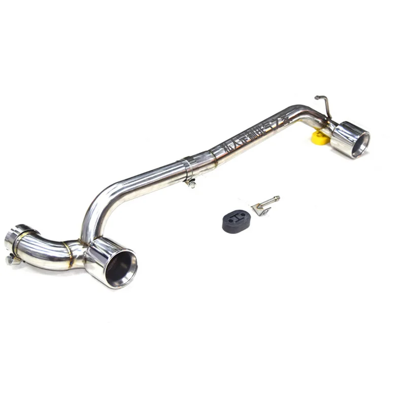 Автомобильные аксессуары двойной выхлопной наконечник для BMW E90 E92 320i 318i 325i