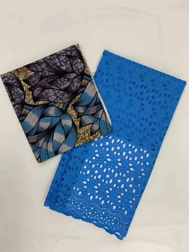 2019 синий Модный Африканский Анкара высокое качество принты хлопок 3 ярдов