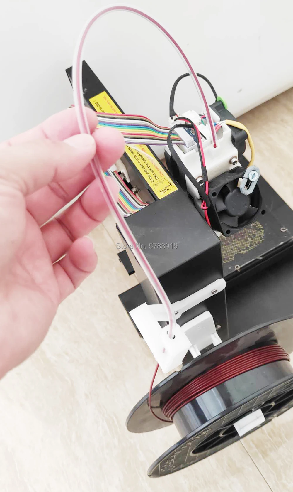 Струйная направляющая для 3D принтера Tiertime UP2 up plus 2 3DPrinter длинная Проводная 40 см
