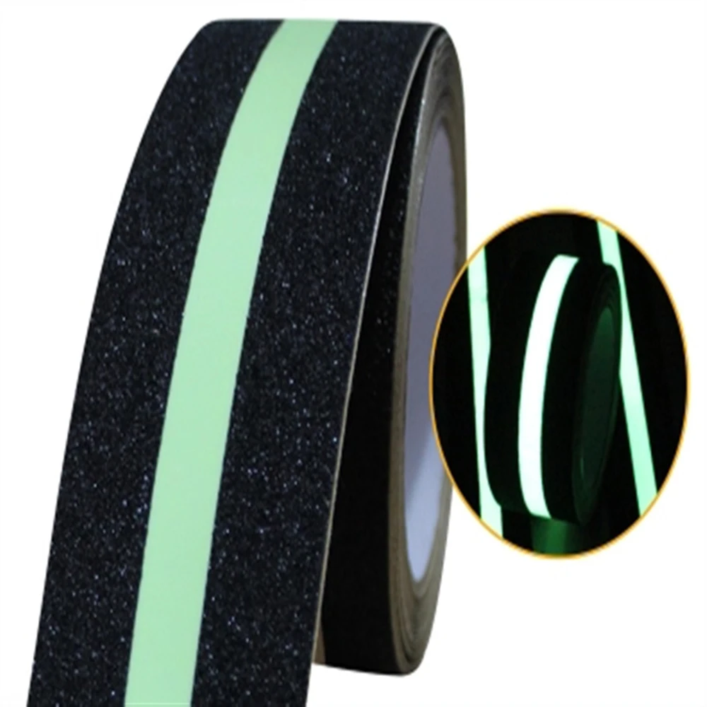 5 м/рулон ночной светящийся Противоскользящий лестничный захват ленты матовые