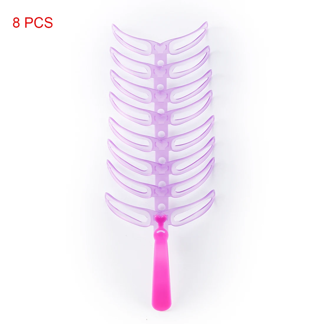 8 шт. набор шаблонов для лепки бровей в форме молочницы вспомогательный