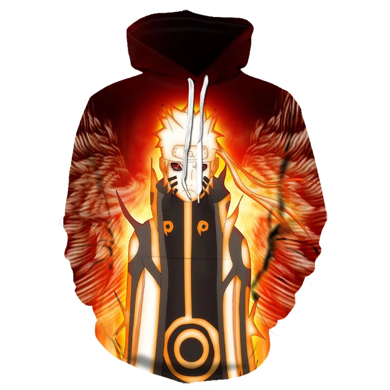 Новое поступление Харадзюку Аниме толстовки Наруто Uchiha Uzumaki Hatake глаза пуловер с