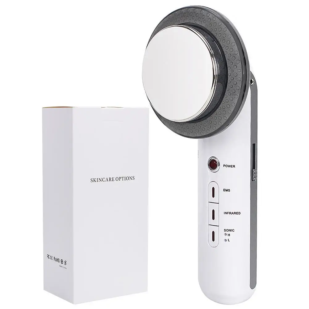 Три в одном инструмент для похудения светодиодный Приспособления красоты EMS