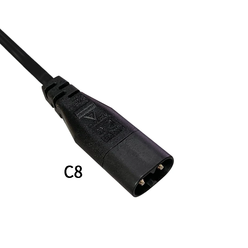 5 м 2*0 75 мм квадратная фотосессия IEC320 C8 штепсельная вилка к C7 женскому удлинителю
