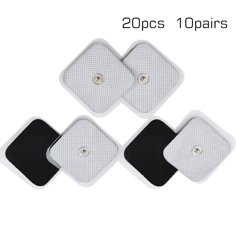 20pcs 10pairs Мини USB смартфон массажер многофункциональный мобильный телефон Управление массажное устройство 6 Режим стимулятор мышц для тела Здоровый Уход - Цвет: 20pcs 10pairs