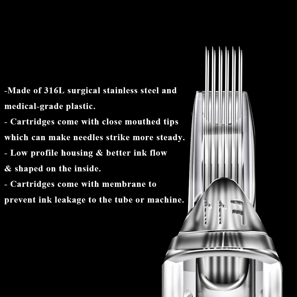 Картридж для тату-машинки 0 35 мм 20 шт. | Красота и здоровье