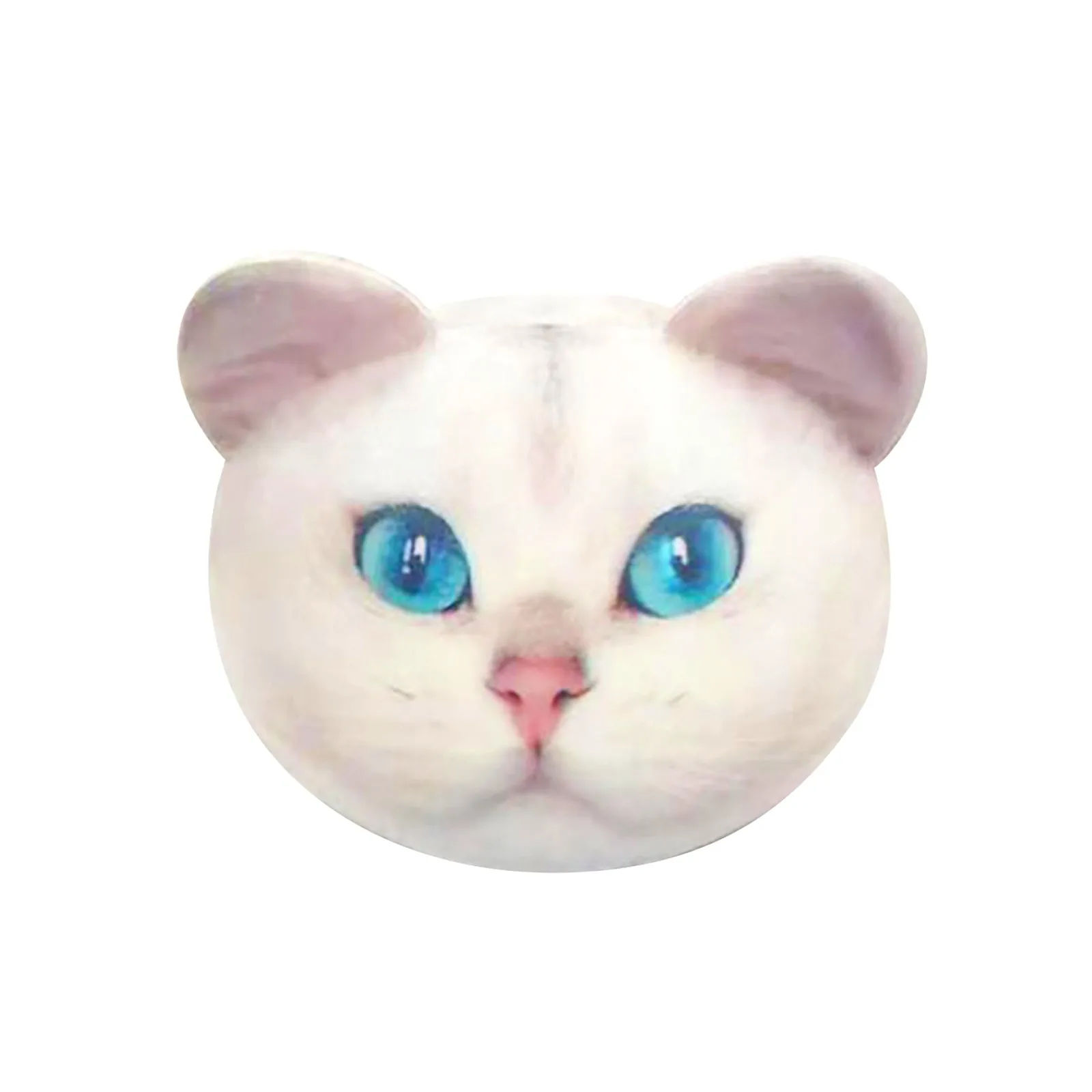 

6pcs Cartoon Animal Stress Relief Toy Slow Rising Rebound Decompression Toys Cat Tiger Leopard Bear Shaped Anti-stress Vent Ball