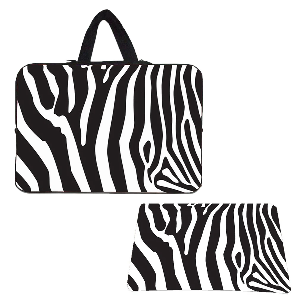 Неопреновый чехол Vogue Zebra для ноутбука 10 12 11 6 13 3 14 15 17 4 дюймов переноски чехлы +