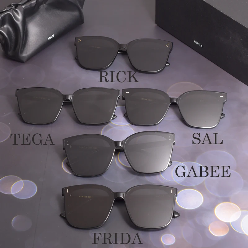 

GM 2021 news Style GENTLE sunglasses SAL FRIDA RICK Women Men MONSTER sun glassesTEGA GABEE Acetate Polarized UV400 lens