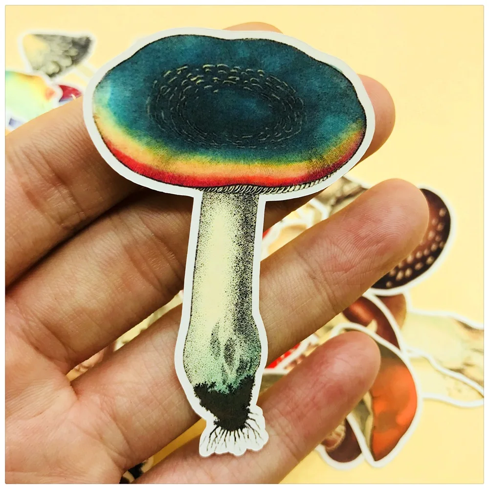 26 см винтажная мультяшная наклейка с буквами в виде грибов рукоделие скрапбукинг