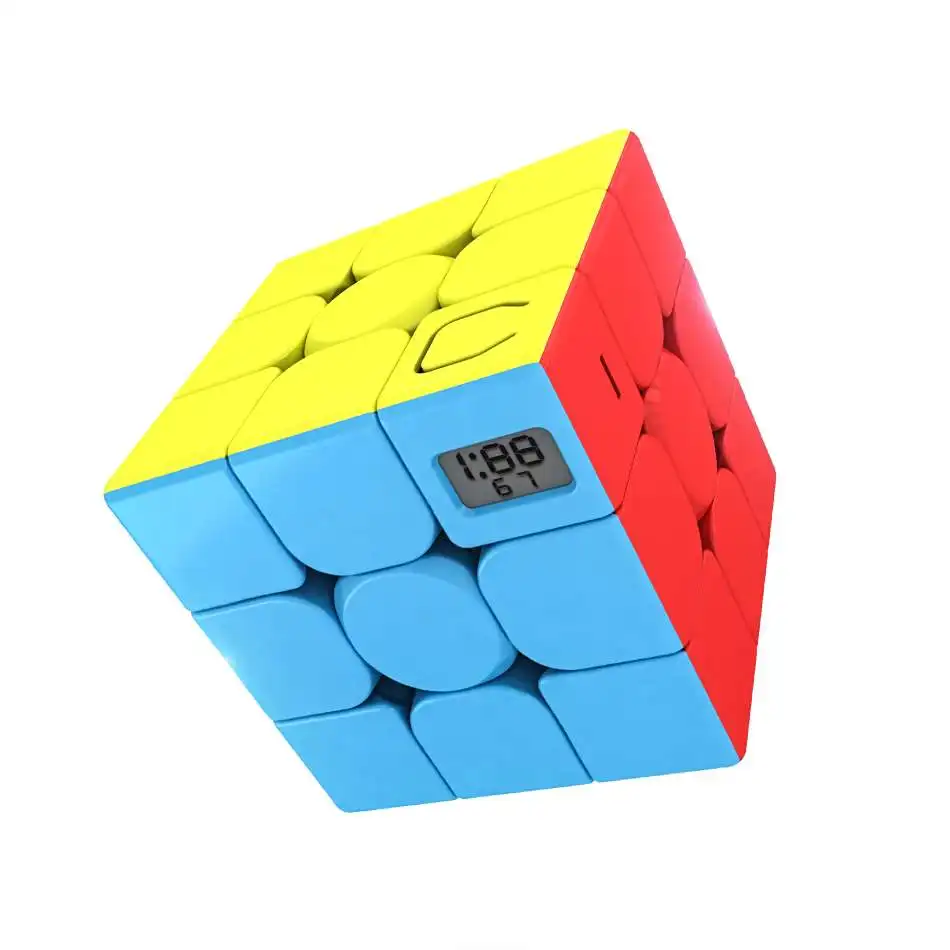 Классный магический куб MoYu Cubing с таймером 3x3x3 скоростной пазл для соревнований