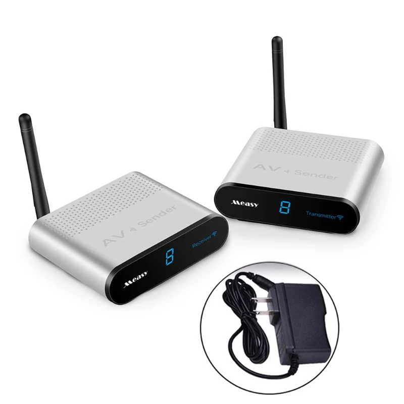 

Беспроводной аудио видео передатчик и приемник AV530 5,8 ГГц до 300 футов/м для монитора камеры