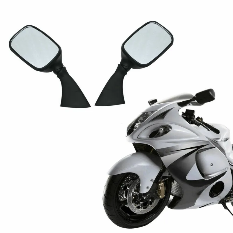 Мотоцикл черный зеркала заднего вида мотобайк зеркало для SUZUKI GSX1300R GSXR 1300 HAYABUSA