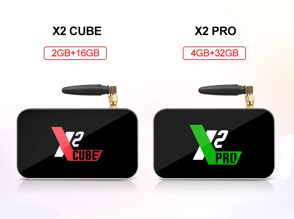 X2 PRO cube Android9.0 Смарт ТВ приставка Amlogic S905X2 2G 16G 4G DDR4 3 2 4G/5G WiFi 1000M 4K HD медиаплеер |