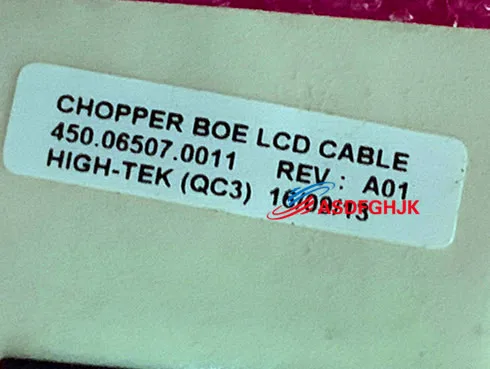 Фото Оригинальный 450.06507.0011 измельчитель BOE LCD кабель 100% ПРОВЕРЕНО ОК №2