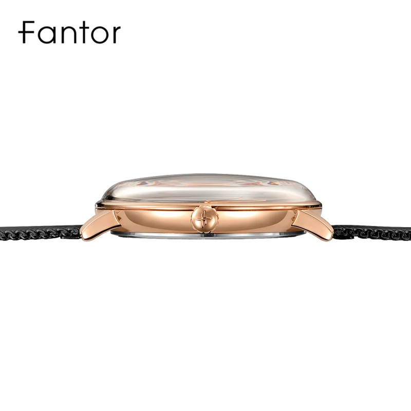 Fantor минималистичные Роскошные Кварцевые часы мужские новые брендовые