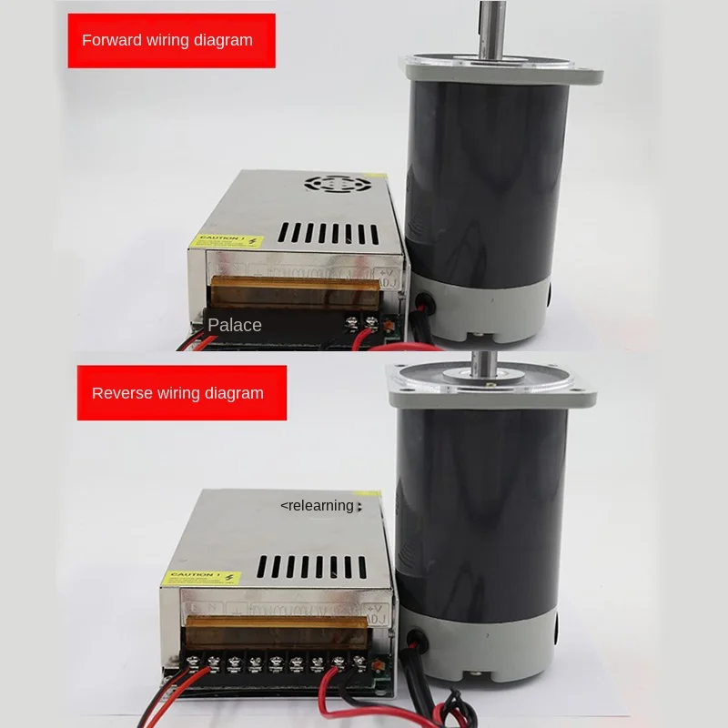 1800 Вт микро постоянного тока постоянный магнит двигатель 12v24v скорость кисти IE 2 120