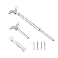 20 set cable railing kit 18 swage toggle turnbuckle hardware angle 180%c2%b0adjustable t316 stainless steel for wood post