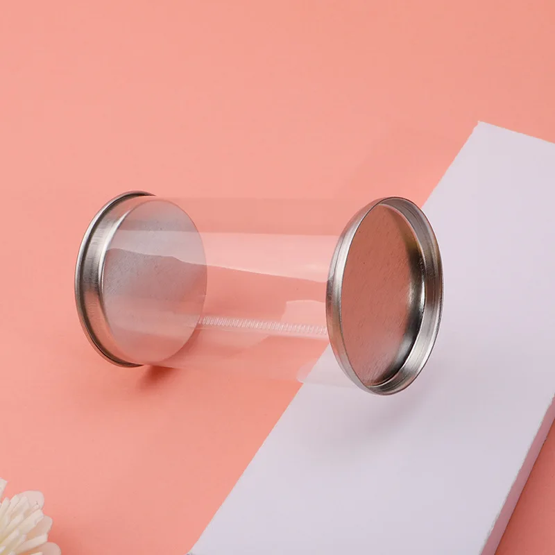 Пуховка для макияжа коробка хранения косметических яиц пластиковый контейнер