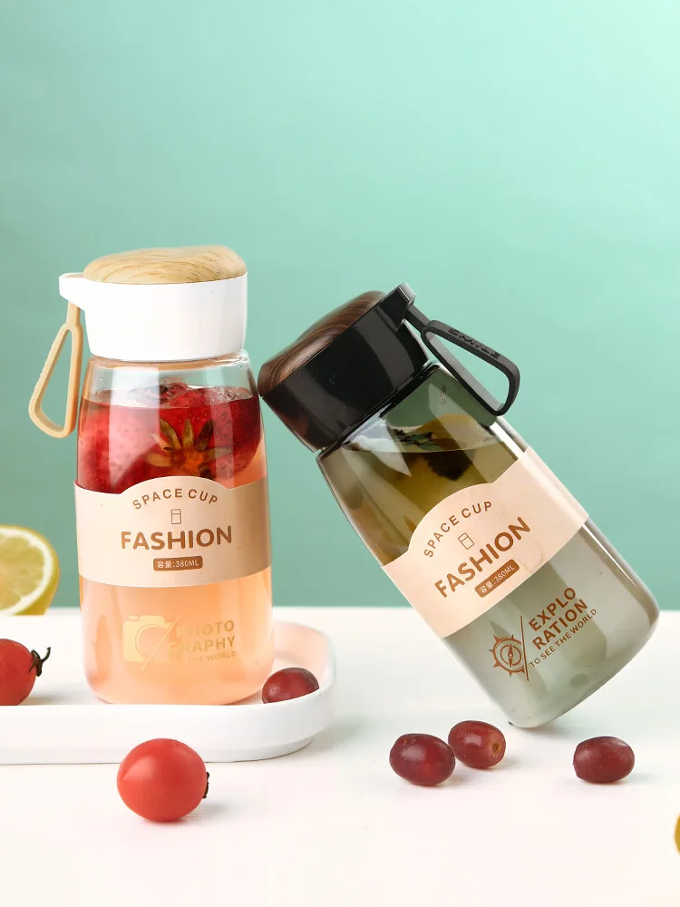 

Go out small water cup portable summer water bottle plastic cup fall resistant high temperature portable cup female student with