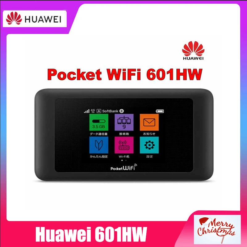 

Разблокированный Карманный Wi-Fi роутер Huawei 601HW 4G LTE
