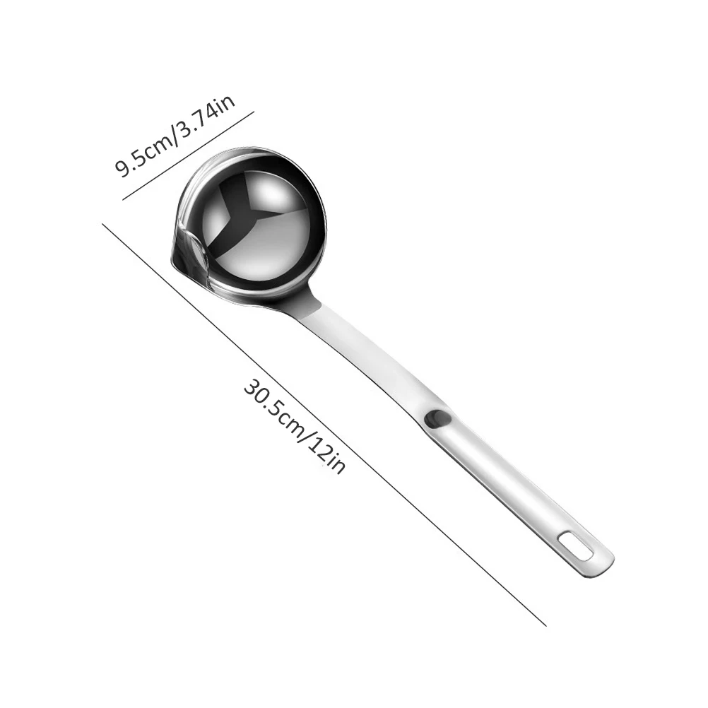 Кухонный масляный фильтр ложка из нержавеющей стали ложка-скиммер кухонный для