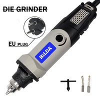hld 400w high power mold electric grinder six speed adjustable miniature electric drill rotary tool power tool